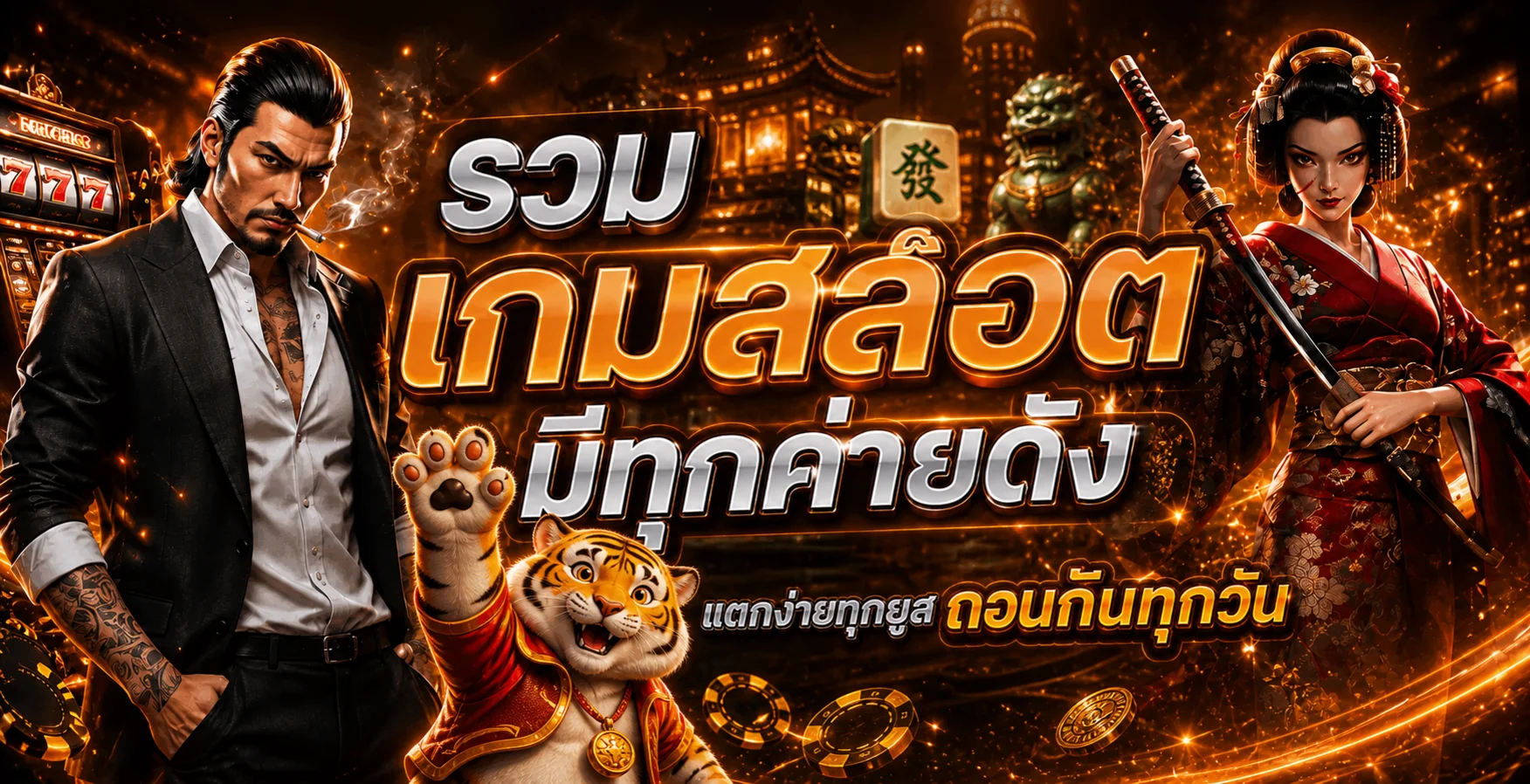 รวมเกมสล็อตหลายค่ายพร้อมมาสคอต SCT69